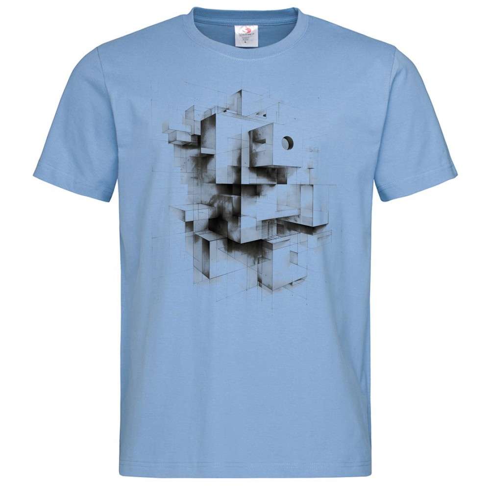 T-Shirt Premium Uomo - Geometric Fantasy 1