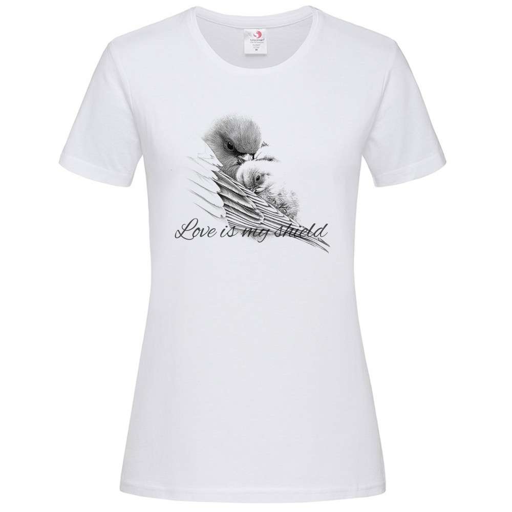 T-Shirt Premium Donna - Love is my shild