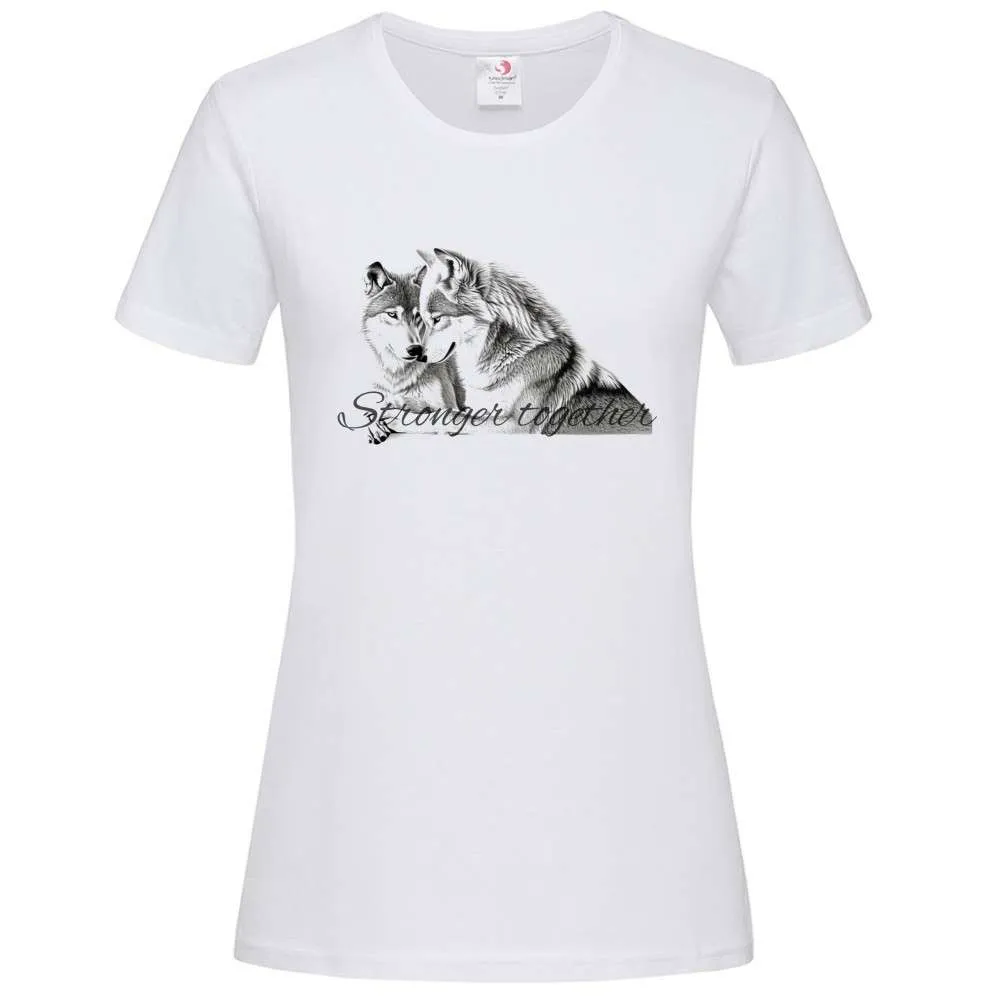T-Shirt Premium Donna - Stronger togheter