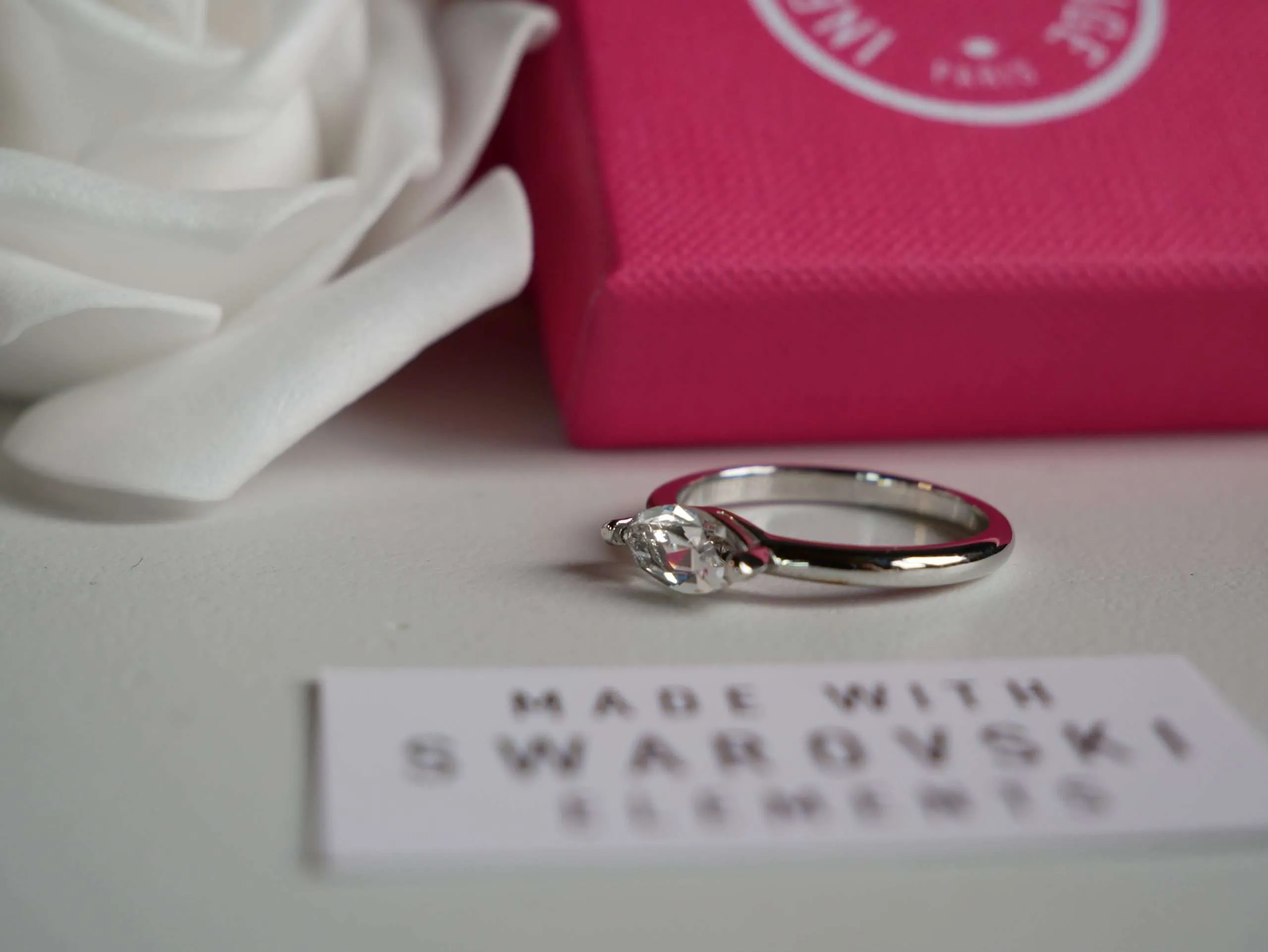 Crystal: Anello con Brillante Swarovski - Ines De La Fressange - Image 2