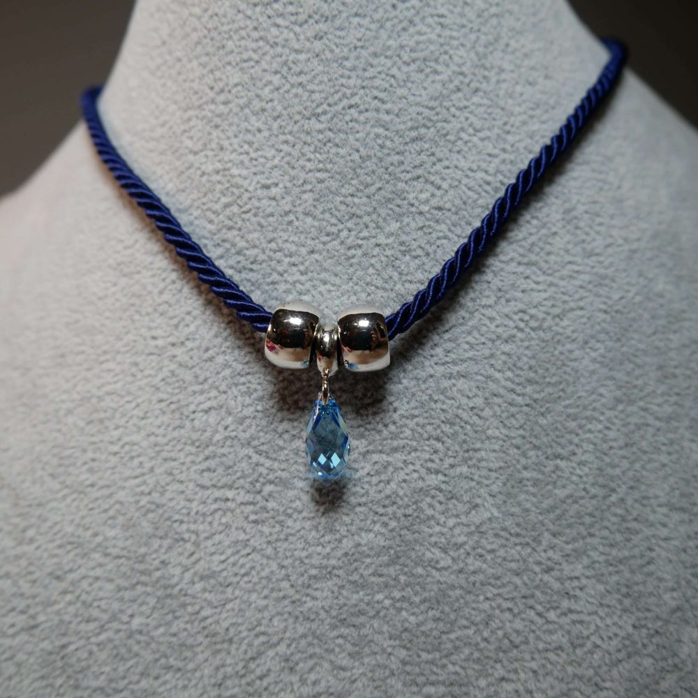 Bracciale/Girocollo con Pendente Swarovski