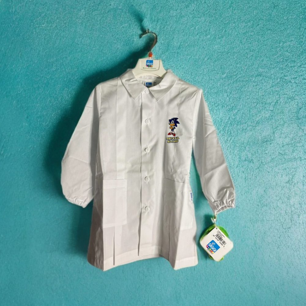 Grembiule Asilo Personalizzato Tinta unita bimbo