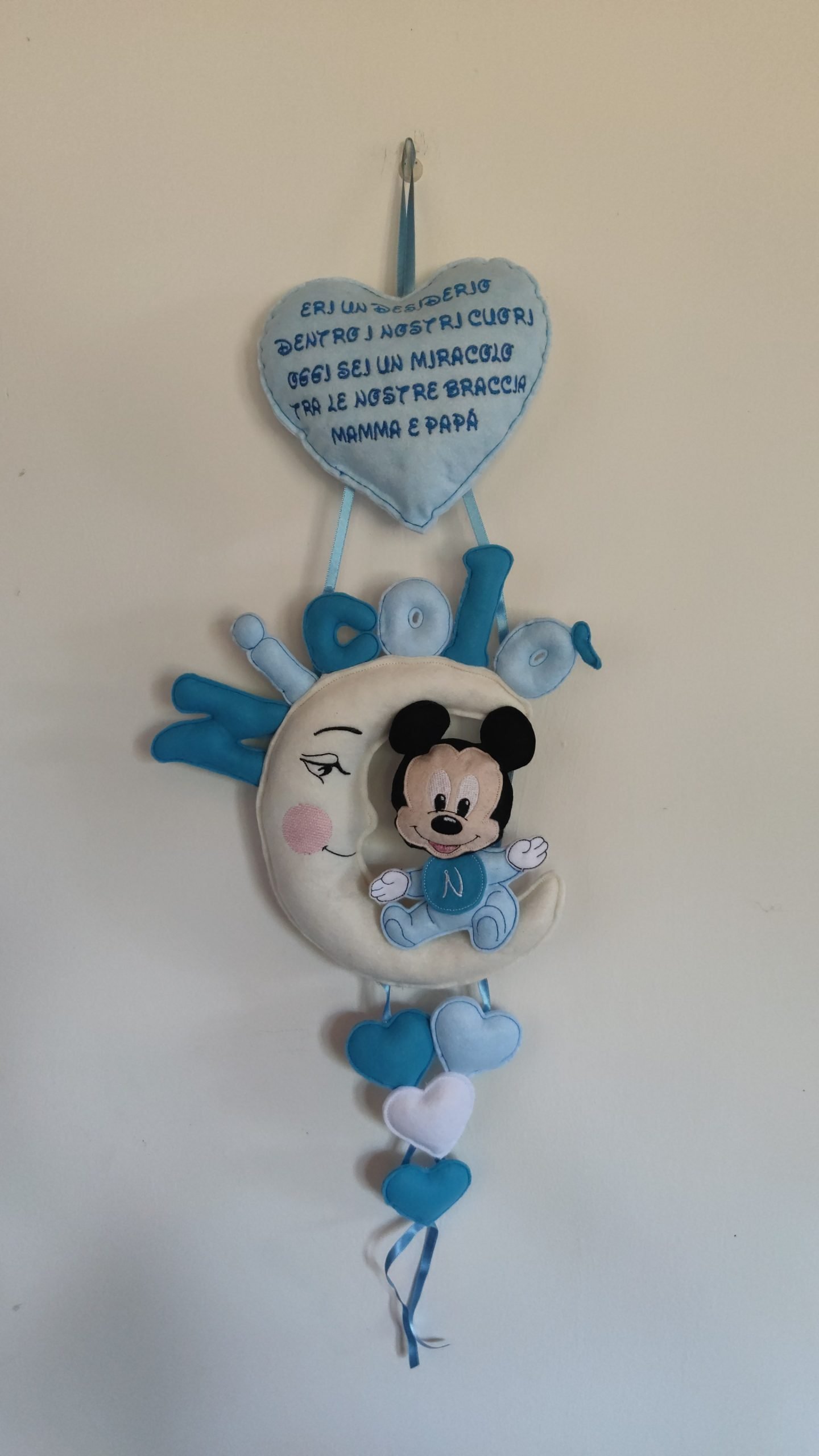 Fiocco Nascita Personalizzato con Personaggio Disney - immagine 5