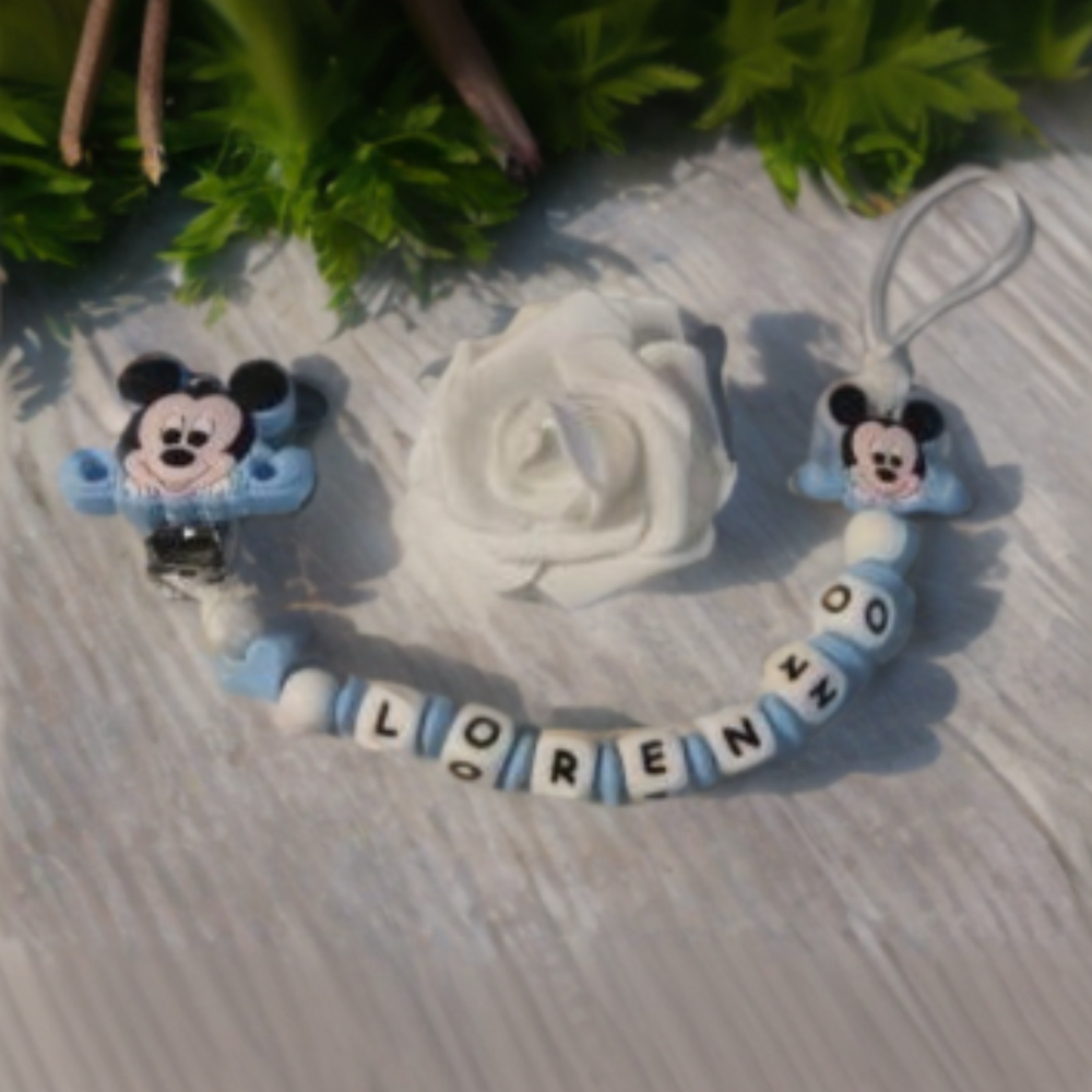 Catenella Portaciuccio con Personaggio Disney - Topolino