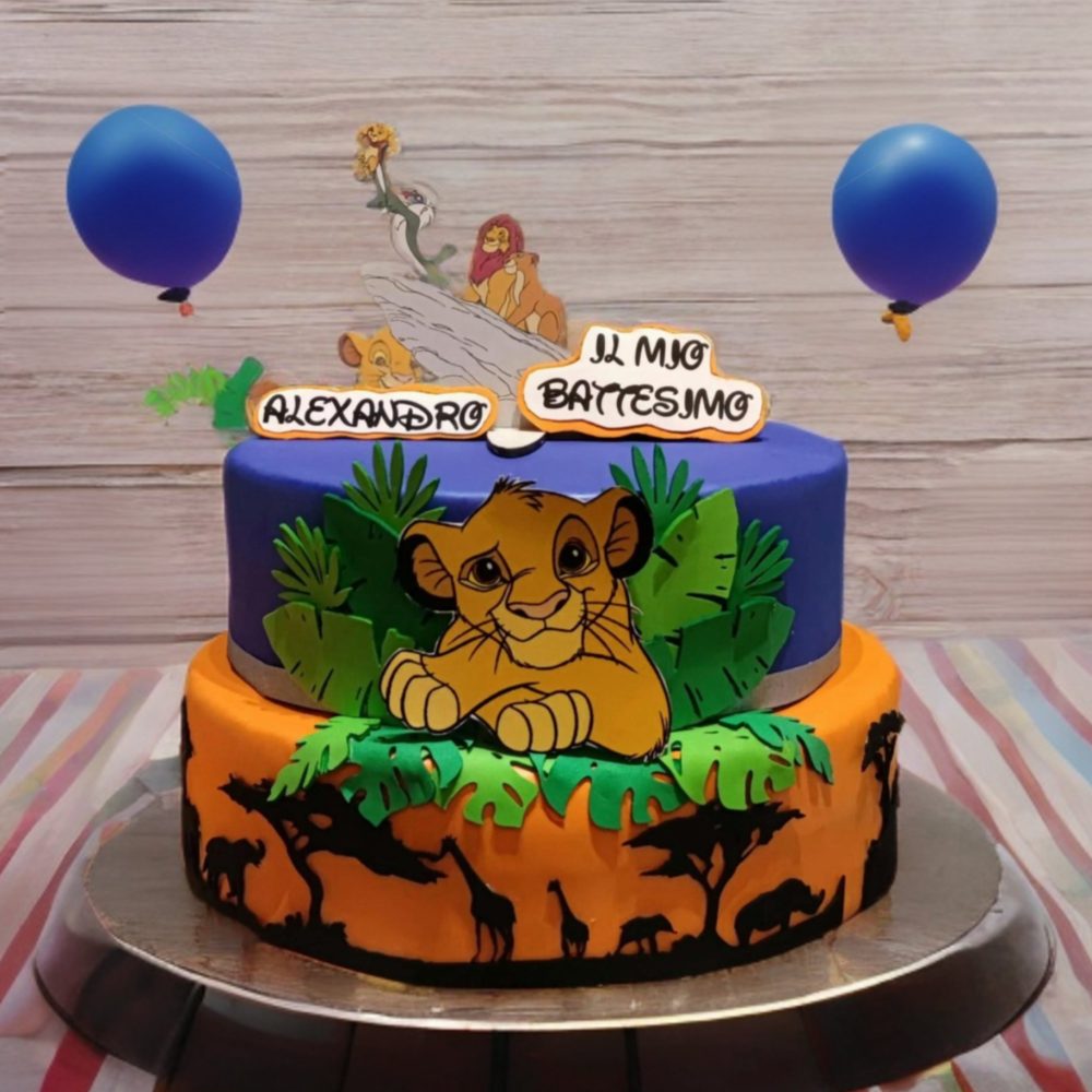 Torta Scenica "Re Leone" – Per Grandi e Piccoli Eventi
