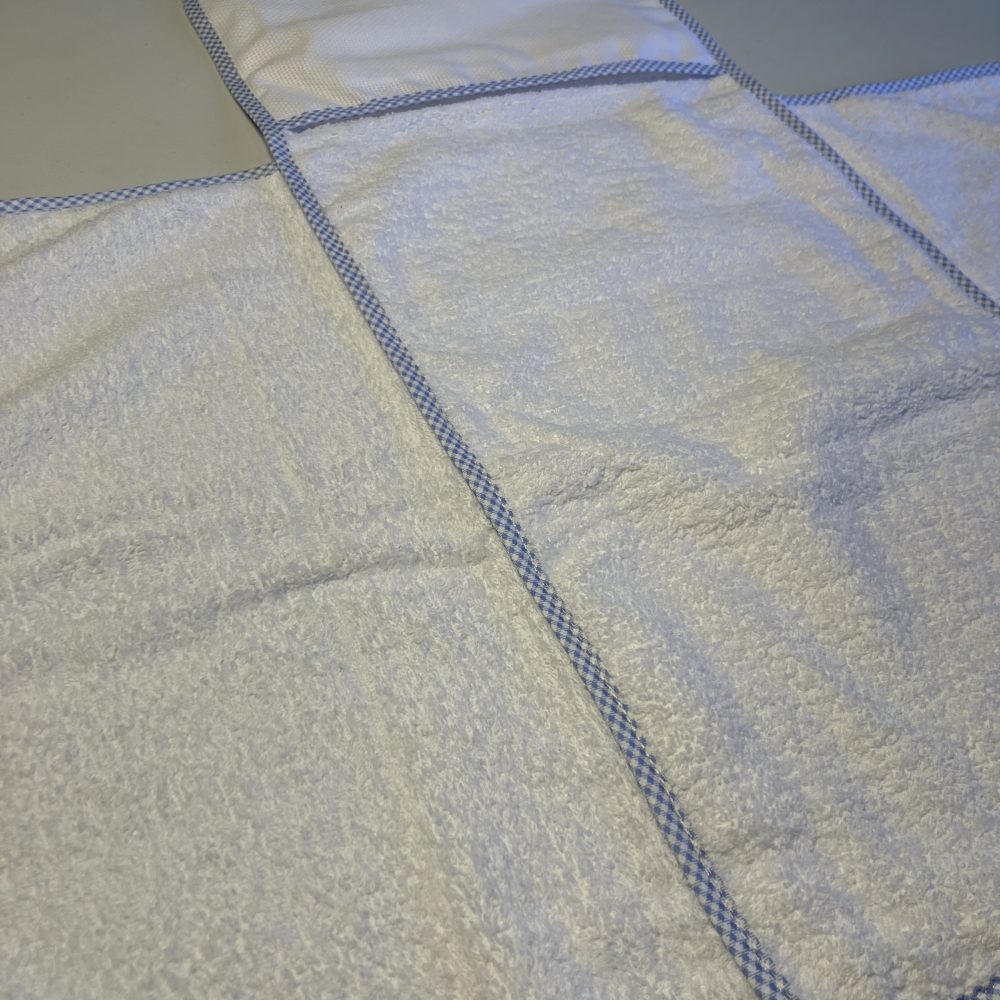 Fasciatoio con Cappuccio Personalizzato con Nome del Bambino