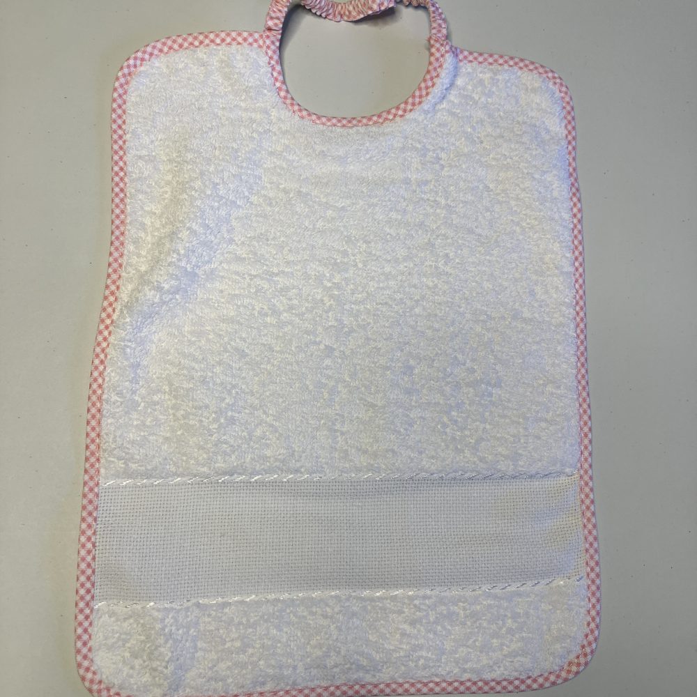 Bavaglino Asilo Personalizzato con Ricamo Personaggio e Nome