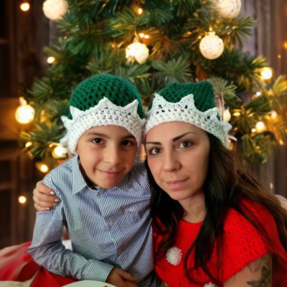 Cappello da Elfo Natalizio all’Uncinetto - Artigianale e Festoso